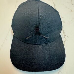 Jordan Black Cap with Iconic Logo